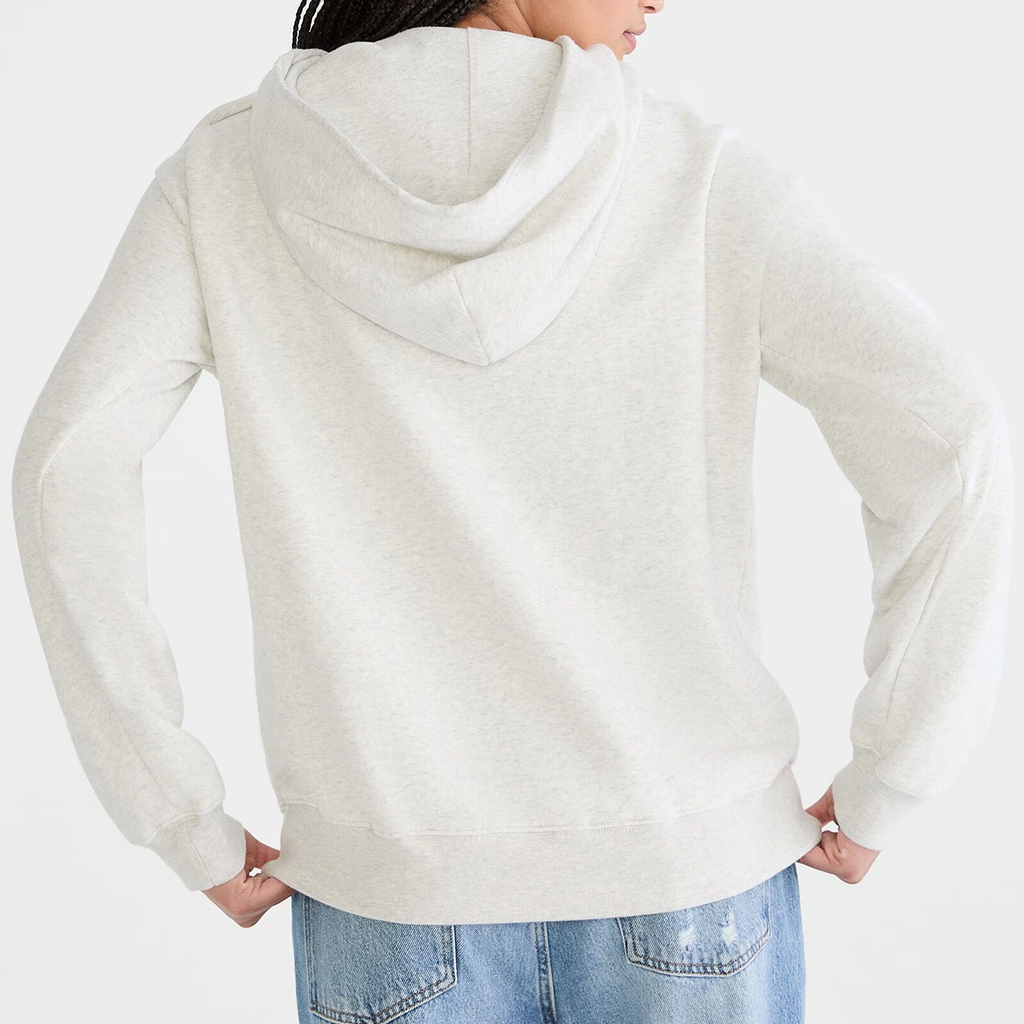 Oversized Relaxed Fit Fleece Pullover Hoodie